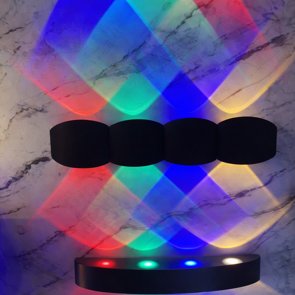 Applique extérieure LED – Multicolore & design moderne