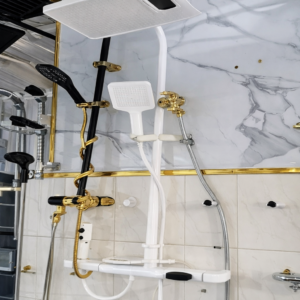 kit-douche-piano-blanc-mat-pluie-ronde-main-flexible