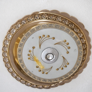 lustre-plafonnier-bluetooth-or